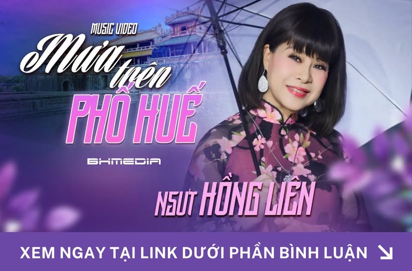 NSƯT Hồng Liên phát hành ca khúc “Mưa Trên Phố Huế” – Bản tình ca thấm đẫm hoài niệm xứ Huế