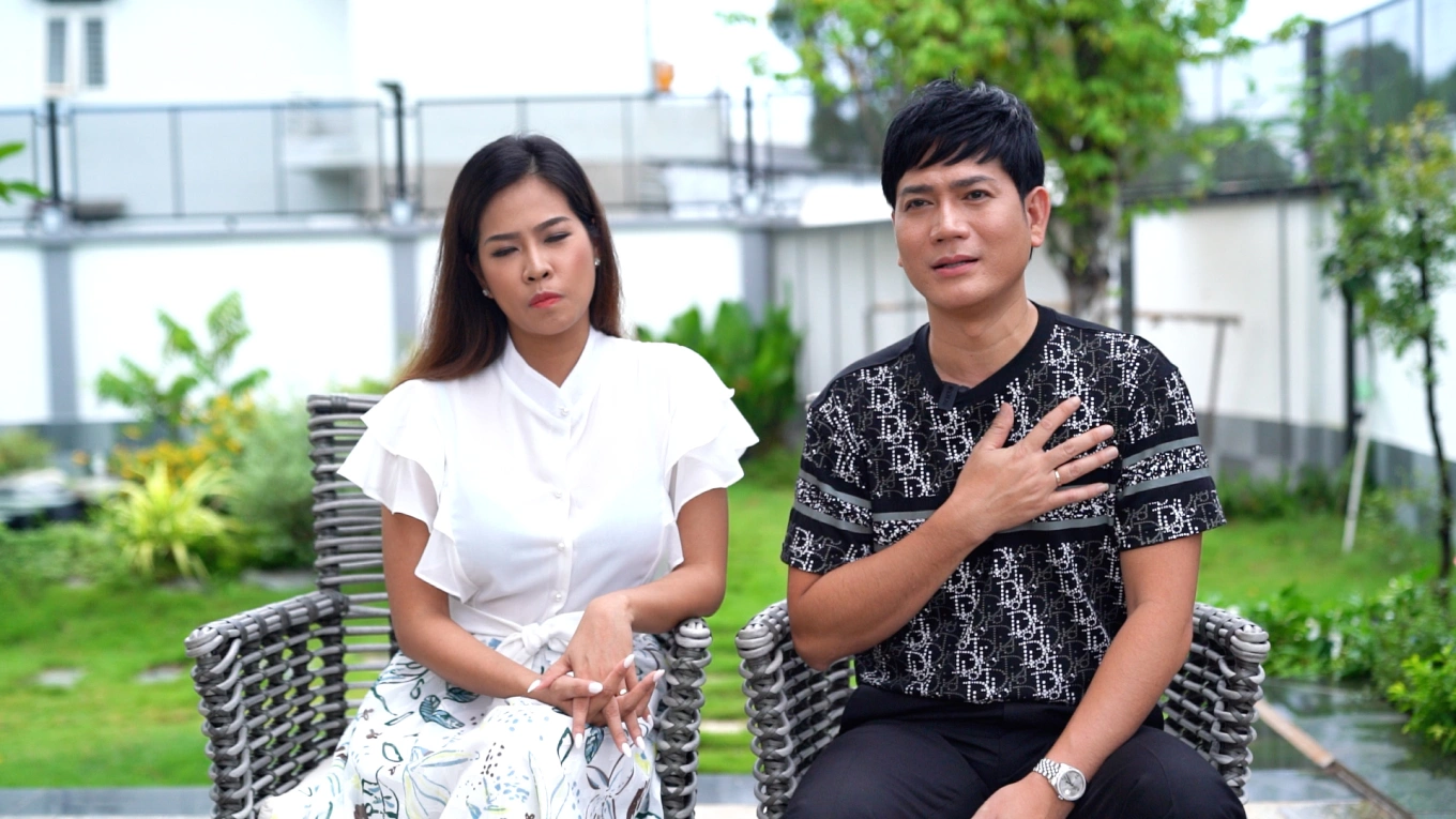 Ca sĩ Quách Thành Danh và vợ