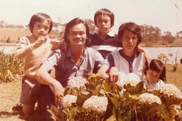 Nhạc sĩ Thanh Tùng và gia đình