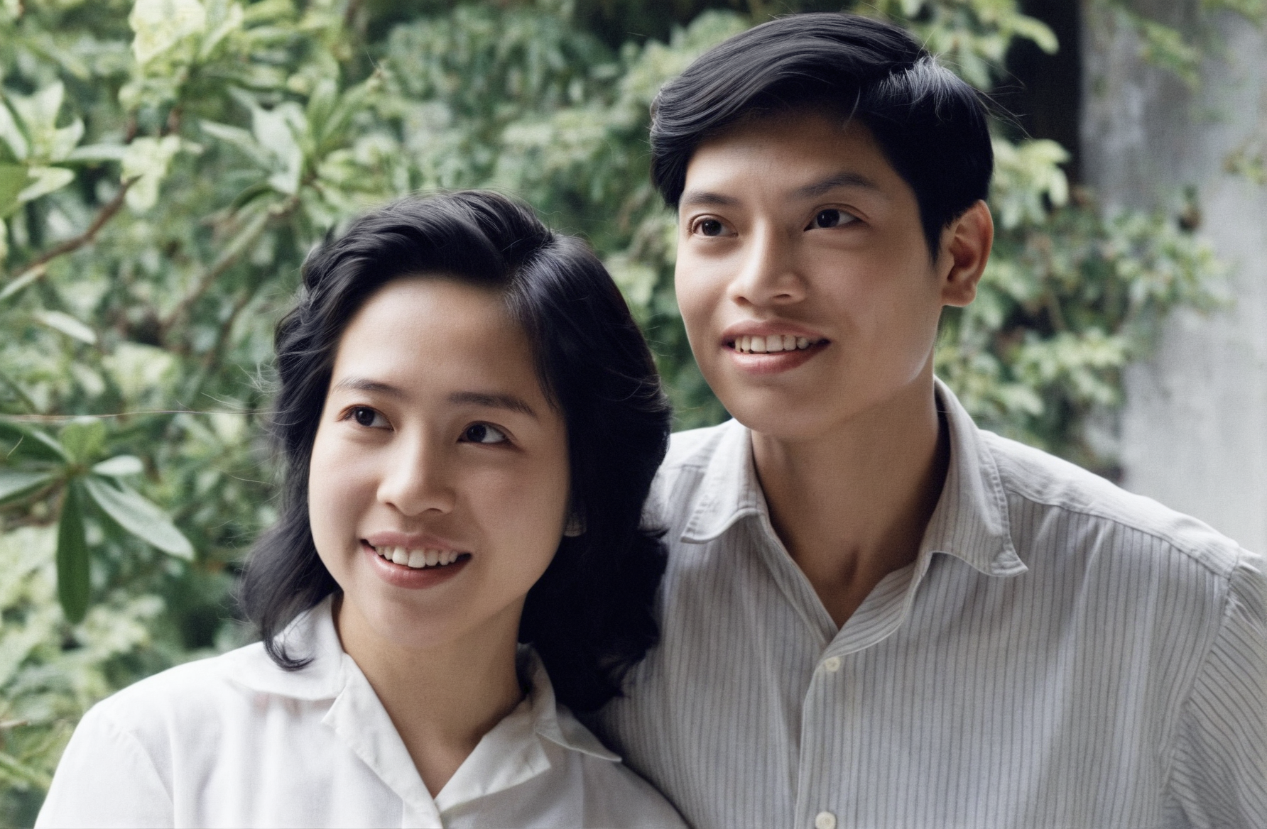 Nhạc sĩ Doãn Nho và bạn đời thời trẻ